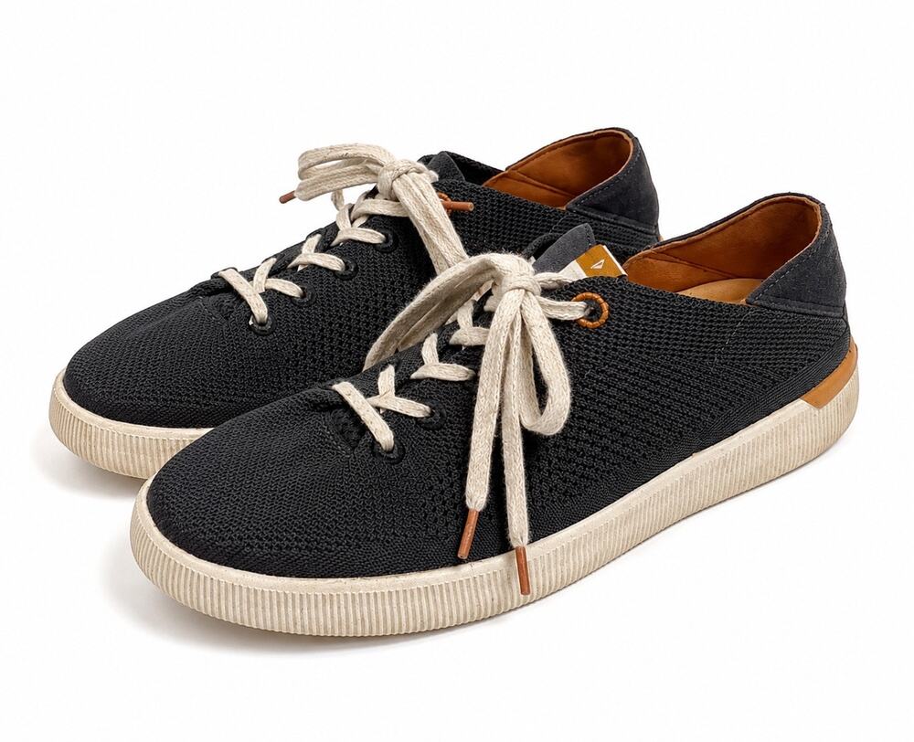 REEF Neptune Gray Knit Casual Sneakers Women’s Size 9 Lightweight Comfort Shoes
